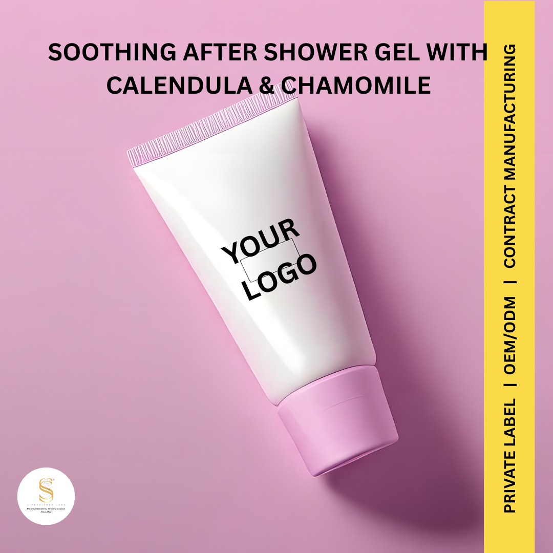 Soothing After Shower Gel with Calendula & Chamomile