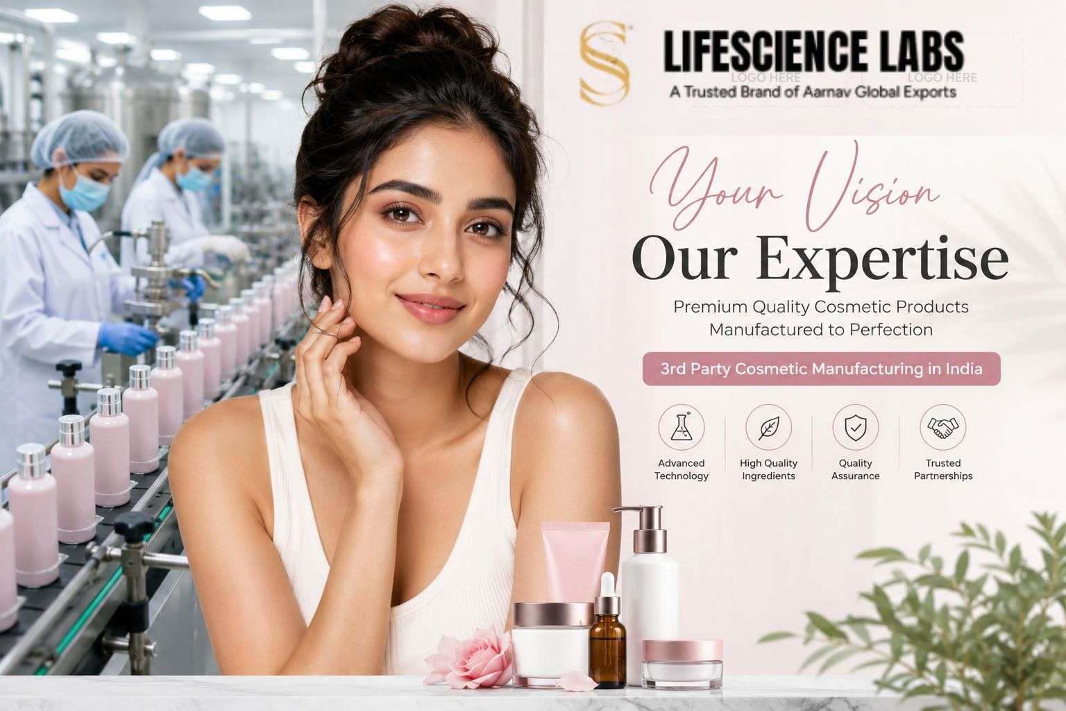 3rd Party Cosmetic Manufacturing in India by SS LifeScience Labs – OEM, Private Label & Cosmetic Products Manufacturer