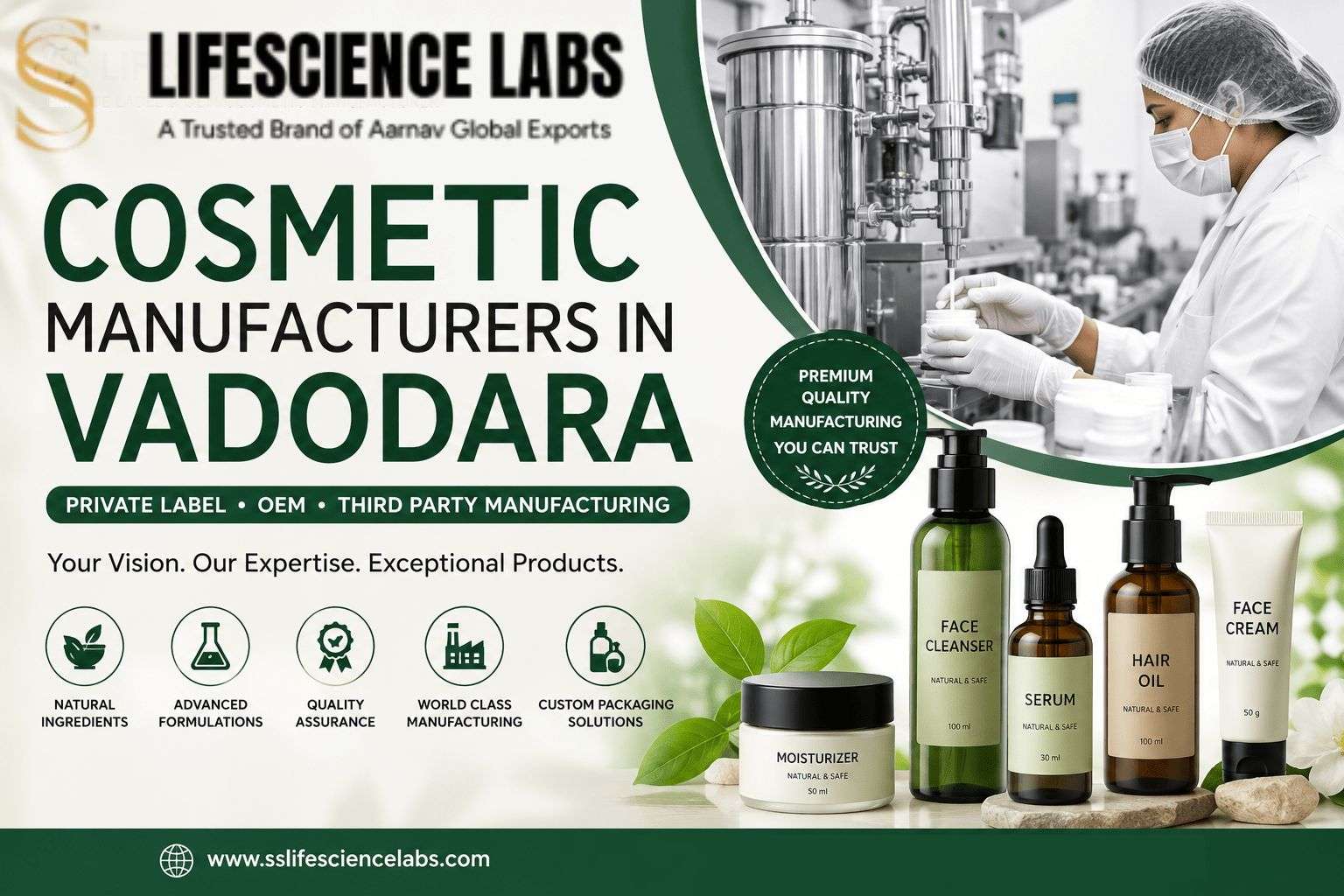 Cosmetic Manufacturers in Vadodara Best Guide 2026