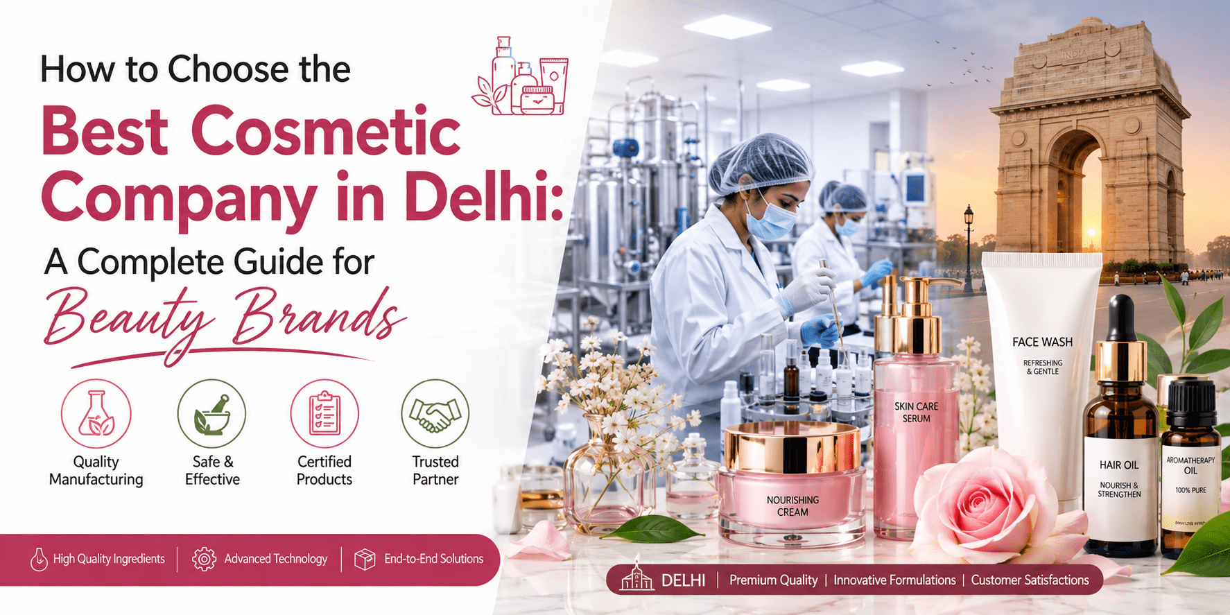 How to Choose the Best Cosmetic Company in Delhi | 2026 Guide