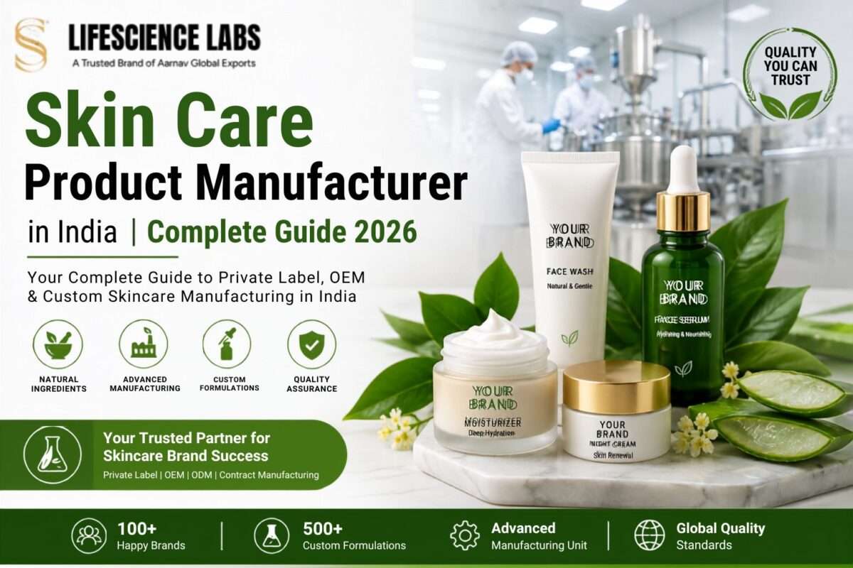 Skin Care Product Manufacturer in India | Complete Guide 2026