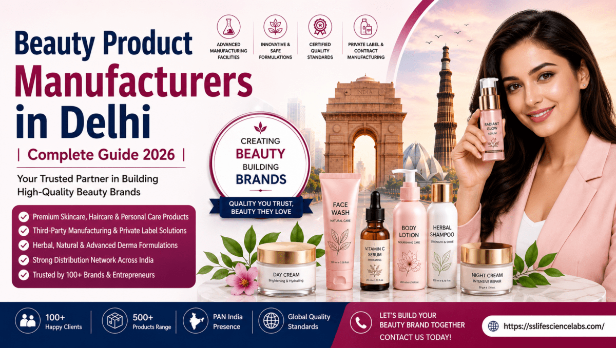 Beauty Product Manufacturers in Delhi – Complete Guide 2026